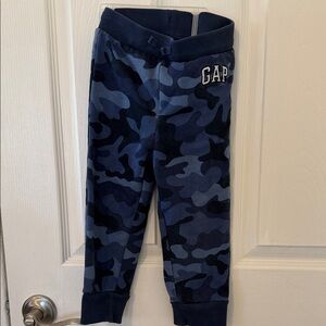 GAP Navy & Dark Blue Camo Joggers for Kids